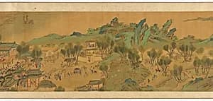 Spring Festival on the River by Traditionally attributed to Qiu Ying 仇英 (ca. 1494-1552)