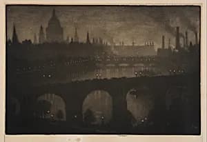 St. Paul's--From My Window by Joseph Pennell