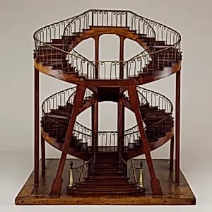 staircase model by Unknown