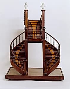 staircase model by Sèvres Porcelain Manufactory, French, established 1756
