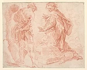 Standing and Kneeking Figures