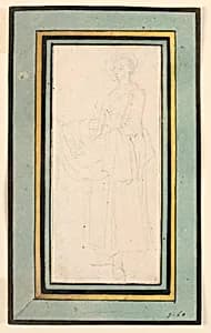 Standing Woman by Luigi Vanvitelli, Italian, 1700 – 1773