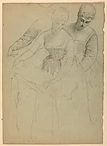 Standing Woman by Daniel Huntington, American, 1816–1906