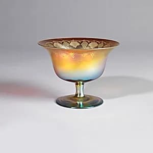 Stemmed Sherbert Dish by Louis Comfort Tiffany, (American, 1848–1933)
