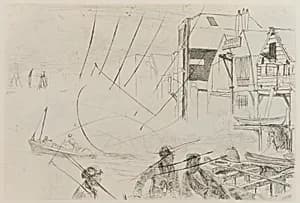 Stevens' Boat Life by James McNeill Whistler (1834-1903)