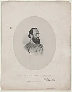 Stonewall Jackson by Goupil Lithography Company, active in America 1848 - 1884