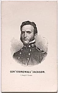 Stonewall Jackson by Louis Prang Lithography Company, active 1856 - 1899