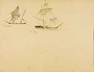 Straits of Gibraltar by Miner Kilbourne Kellogg