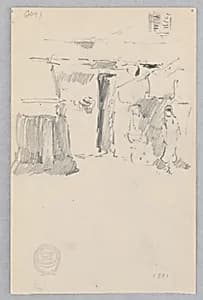 Street scene by Robert Frederick Blum, American, 1857–1903