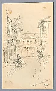 Street Scene by Arnold William Brunner, American, 1857–1925