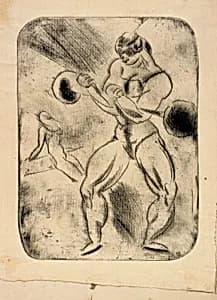 Strong Girl by Walt Kuhn