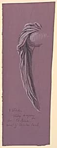 Study for "Fortune" by Elihu Vedder, American, 1836 – 1923