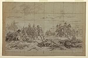 Study for "Napoleon at Eylau"