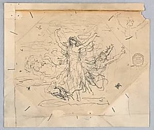 Study for "Zodiac" by Francis Augustus Lathrop, (American, 1849–1909)