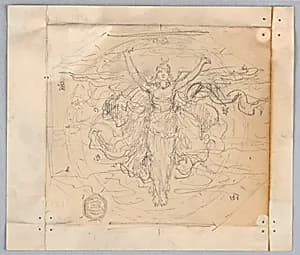 Study for "Zodiac" by Francis Augustus Lathrop, (American, 1849–1909)
