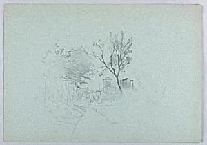 Study of landscape by William Stanley Haseltine, American, 1835–1900