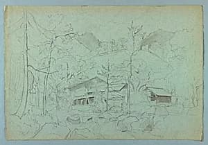 Study of landscape by William Stanley Haseltine, American, 1835–1900