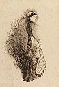 Study by James McNeill Whistler (1834-1903)