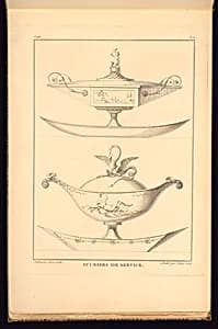 SUCRIERS DE SERVICE by Henri Sallembier, French, ca. 1753 - 1820