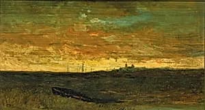 Sunset Scene by Edward Mitchell Bannister