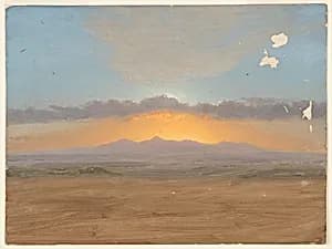 Sunset by Frederic Edwin Church, American, 1826–1900
