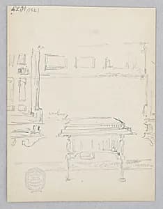 Table by Robert Frederick Blum, American, 1857–1903