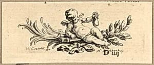 Tailpiece by Gravelot, French, 1699 - 1773, active in England