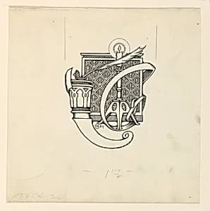 Tailpiece by Homer Wayland Colby, American, 1874–1950