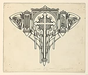 Tailpiece by Homer Wayland Colby, American, 1874–1950