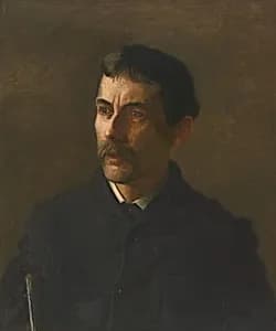 Portrait of Thomas Cowperthwaite Eakins, 25 Jul 1844 - 25 Jun 1916