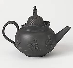 Teapot and lid by John Turner, Lane End, Staffordshire, England, 1759 - 1780