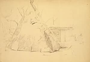 Teepee by Solon H. Borglum