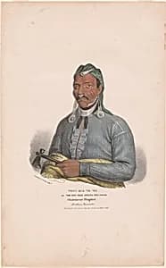 Tenskwatawa ("The Prophet") by J. Barincou