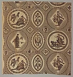 Textile by Jean-Baptiste Huët, (French, 1745–1811)