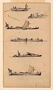 Thames Barges by Samuel Colman, American, 1832–1920