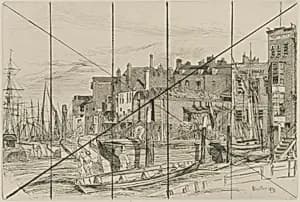 Thames Police by James McNeill Whistler (1834-1903)