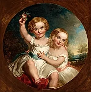 The Artist's Children by John Wood, English