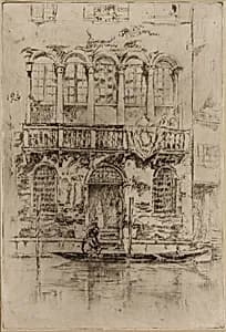 The Balcony by James McNeill Whistler (1834-1903)