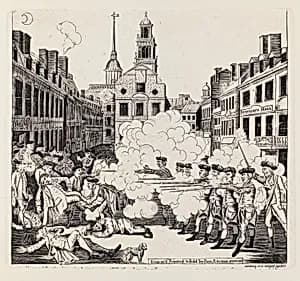 The Bloody Massacre by Paul Revere