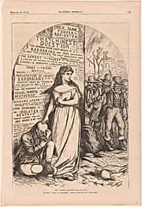 The Chinese Question by Thomas Nast, 27 Sep 1840 - 7 Dec 1902
