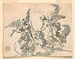 The coat of arms of a prelate by Filippo Marchionni, Italian, 1732–1805
