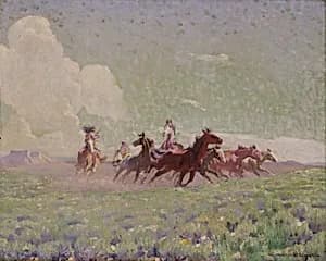 The Enemies' Horses by W. Herbert Dunton
