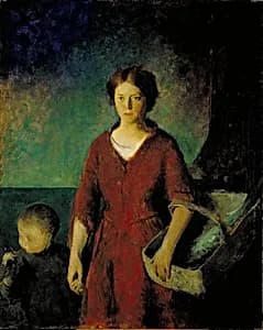 The Fisherman's Wife by Charles Webster Hawthorne, American, b. Lodi, Illinois, 1872–1930