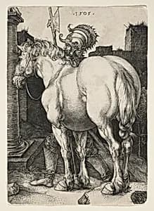 The Great Horse by Albrecht Dürer, German, 1471–1528