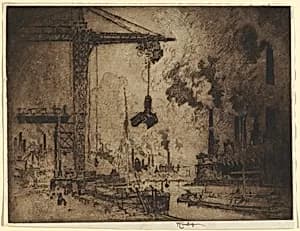 The Grip, Serang by Joseph Pennell, American, active England, 1857–1926