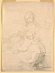 The Holy Family by Fortunato Duranti, Italian, 1787 - 1863