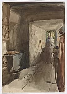 The Kitchen by James McNeill Whistler (1834-1903)