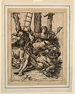 The Lamentation by Niccolò Francesco Maffei, Italian, 1590 - 1670