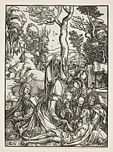 The Lamentation by Albrecht Dürer, German, 1471–1528