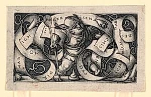 The Little Buffoon by Hans Sebald Beham, German, 1500–1550